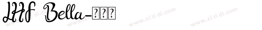 LHF Bella字体转换